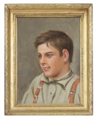 Boy with Suspenders