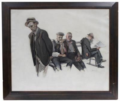 1929 Depression illustration
