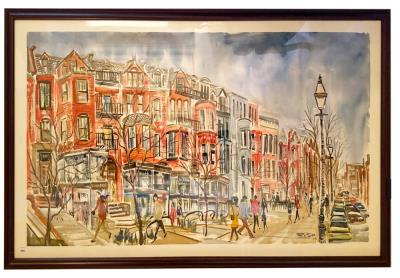 View of Newbury St., Boston