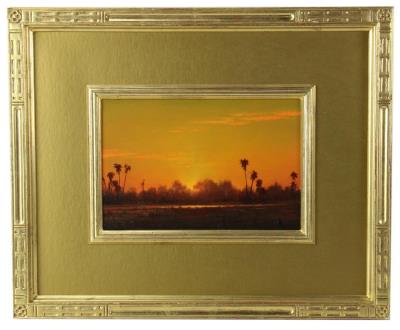 Florida Sketch, Golden Sunset