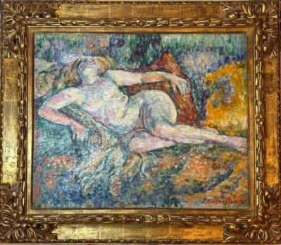 Reclining nude