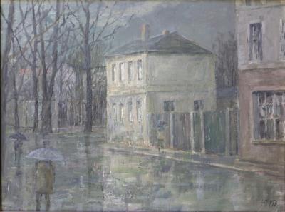 Leipzig im Regen by Heinz Mueller - Auction record, sale price, and art valuation. Compare with similar artists and explore comparable artworks.