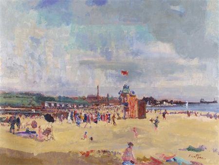 Punch and Judy show on Gorleston Beach