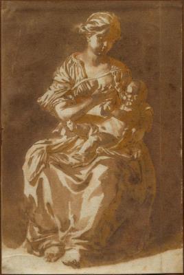 Mary and the infant Jesus