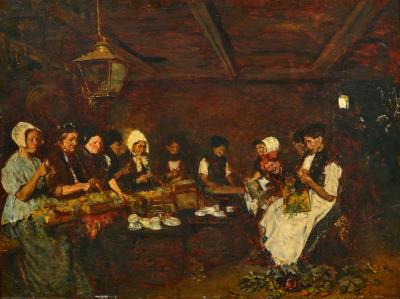 The Vegetable Cleaners  /  The Canning Workers, first version