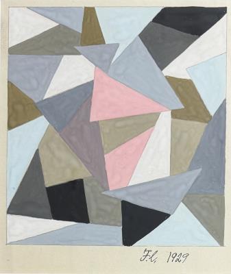 Composition géométrique, 1929