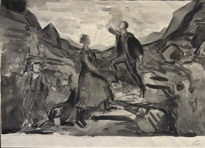 Scenes of Peasant Life, double-sided, 1928