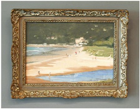 Beach Scene II by Archibald Douglas Colquhoun - Auction record, sale price, and art valuation. Compare with similar artists and explore comparable artworks.