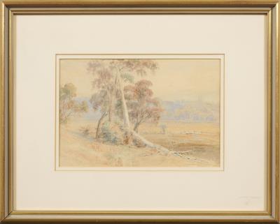 Yarra Flats near Healesville by Charles S Bennett - Auction record, sale price, and art valuation. Compare with similar artists and explore comparable artworks.