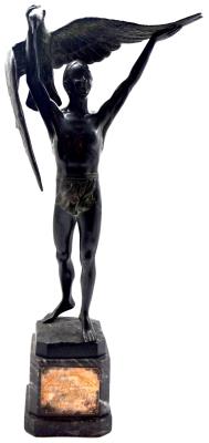 Warrior with Eagle