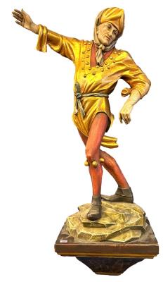Moresque Dancer with Wall Console