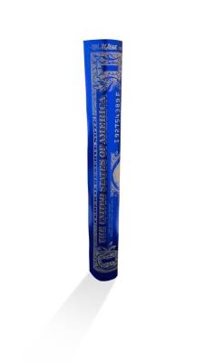 One Dollar Rolls Electric Blue Engraved aluminum