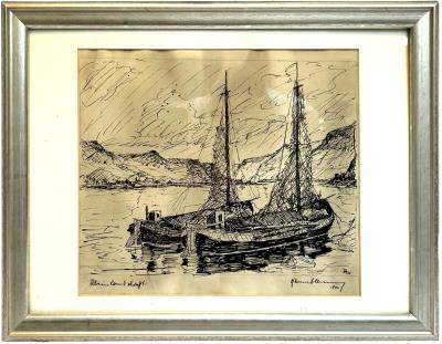 Boats on the Rhine