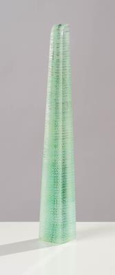 Vibrant White and Green Obelisk