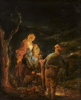 The Rest on the Flight into Egypt by Benjamin Gerritsz Cuyp - Auction record, sale price, and art valuation. Compare with similar artists and explore comparable artworks.