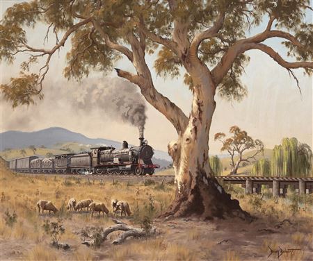 Halcyon Days, C32 Class on Country Goods Near West Wyalong, 1993