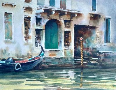 Venetian Tranquility by Greg Allen - Auction record, sale price, and art valuation. Compare with similar artists and explore comparable artworks.