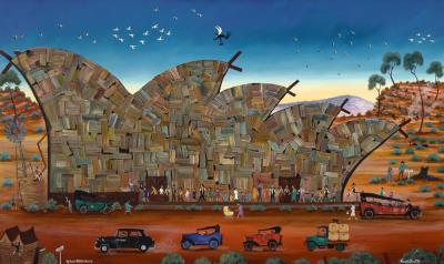 The Bush Opera House by Howard William Steer - Auction record, sale price, and art valuation. Compare with similar artists and explore comparable artworks.