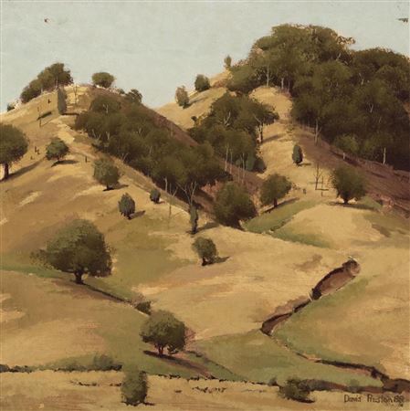 Study for Hill Near Hargraves