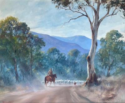 Raising the Dust by Kevin John Best - Auction record, sale price, and art valuation. Compare with similar artists and explore comparable artworks.