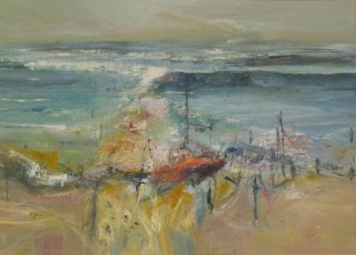EAST HAVEN I by Nael Hanna - Auction record, sale price, and art valuation. Compare with similar artists and explore comparable artworks.
