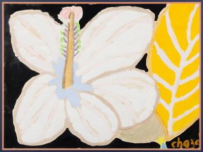 HIBISCUS FLOWER by Malcolm De Chazal - Auction record, sale price, and art valuation. Compare with similar artists and explore comparable artworks.