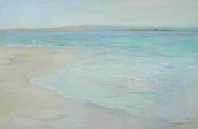 Summer Haze, Iona by Robert Burns - Auction record, sale price, and art valuation. Compare with similar artists and explore comparable artworks.
