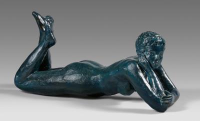 Reclining Nude by Yvonne Delacou - Auction record, sale price, and art valuation. Compare with similar artists and explore comparable artworks.