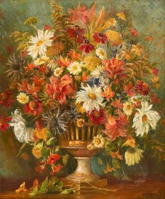 Still Life of Flowers in an Urn