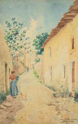 Ma Ruelle, Virton by Nestor Outer - Auction record, sale price, and art valuation. Compare with similar artists and explore comparable artworks.