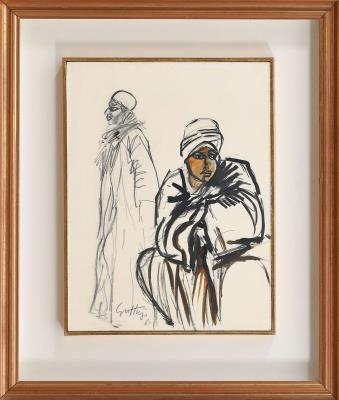 Algerian Figures, 1961