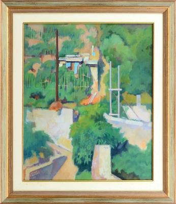 The vegetable gardens