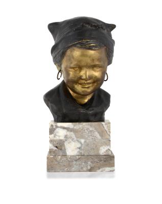 Child with earrings