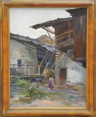 Interior of houses in Macugnaga