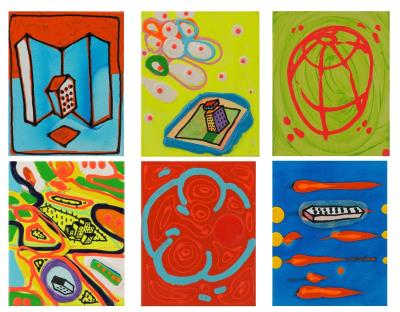 News, 2001 - polyptych  (6)