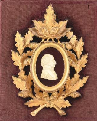 Profile portrait of Victor Emmanuel I