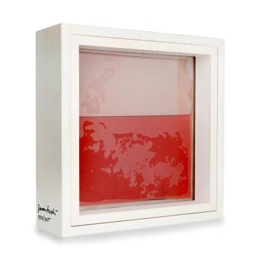 Red glass liquid