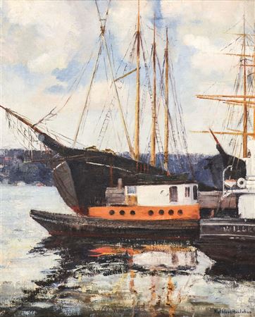 "Ships in Harbor"