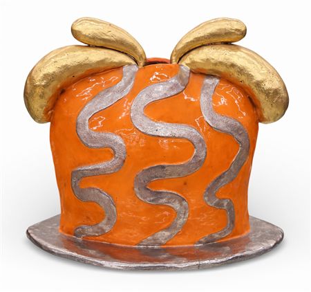 Orange Punch Pot by Howard Kottler - Auction record, sale price, and art valuation. Compare with similar artists and explore comparable artworks.