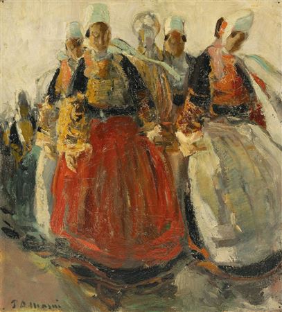 Woman at forgiveness (Brittany)