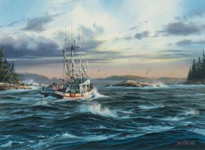 Morning Impression Near Victoria by Marke Simmons - Auction record, sale price, and art valuation. Compare with similar artists and explore comparable artworks.