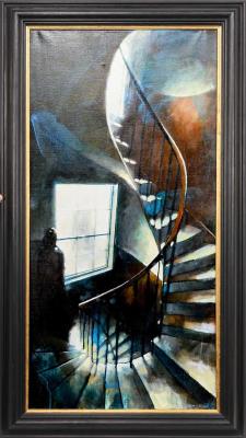 On the Stairs - Waiting