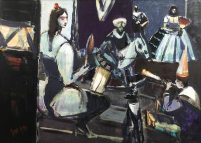 Large figurative scene