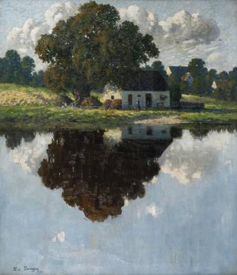Sommertag by Ludwig Von Senger - Auction record, sale price, and art valuation. Compare with similar artists and explore comparable artworks.