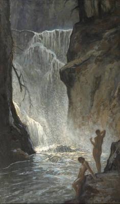 At the Zackelfall by Otto Engelhardt-Kyffhauser - Auction record, sale price, and art valuation. Compare with similar artists and explore comparable artworks.