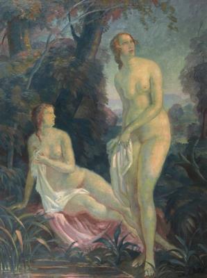 The Bathers by Richard Klein - Auction record, sale price, and art valuation. Compare with similar artists and explore comparable artworks.