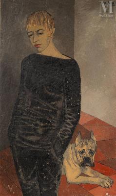 The showman with a dog