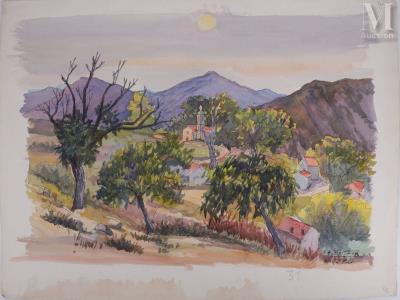 Sunset in Provence