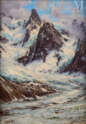 La dent du Géant, Mont-Blanc massif