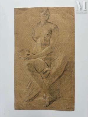 Young woman with tambourine